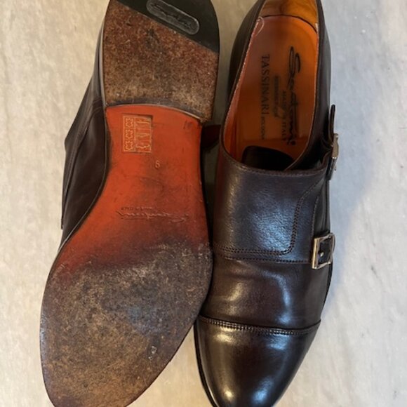 Santoni Double Monkstrap for Tassinari